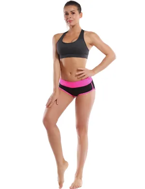 030 Sexy Booty yogastudio Shorts pink_black_yogastudio