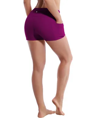 2.5" Side Pockets Yoga Shorts grapevine_yoga