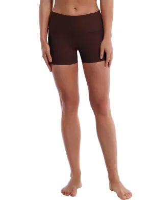 2.5" Side Pockets yogastudio Shorts mahoganymaroon_yogastudio