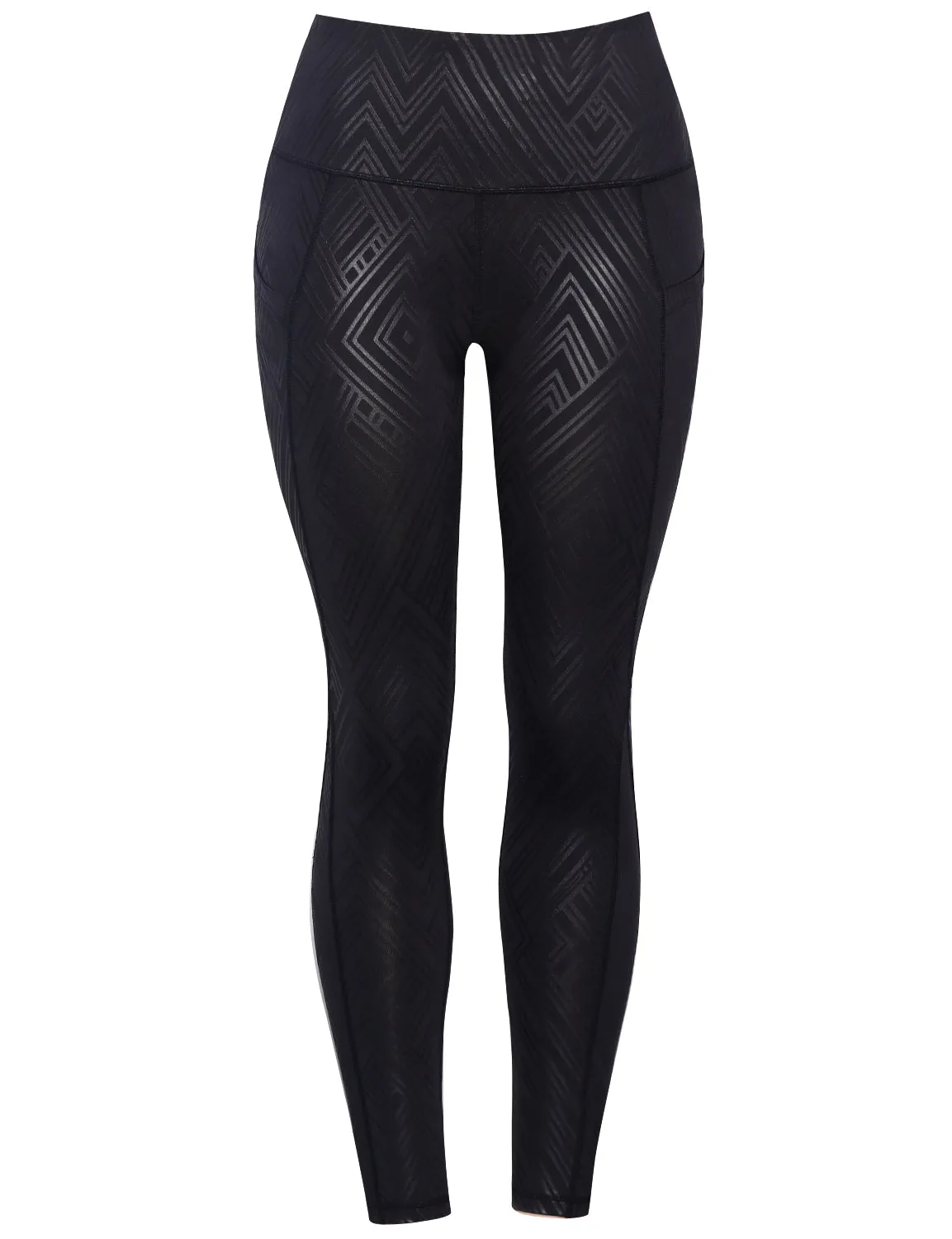 26" inseam 3D Printed Pilates Pants DIAMOND_Pilates