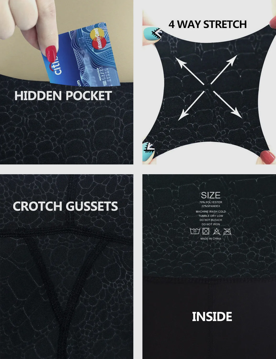 26" inseam 3D Printed Running Pants CROCODILE_Running