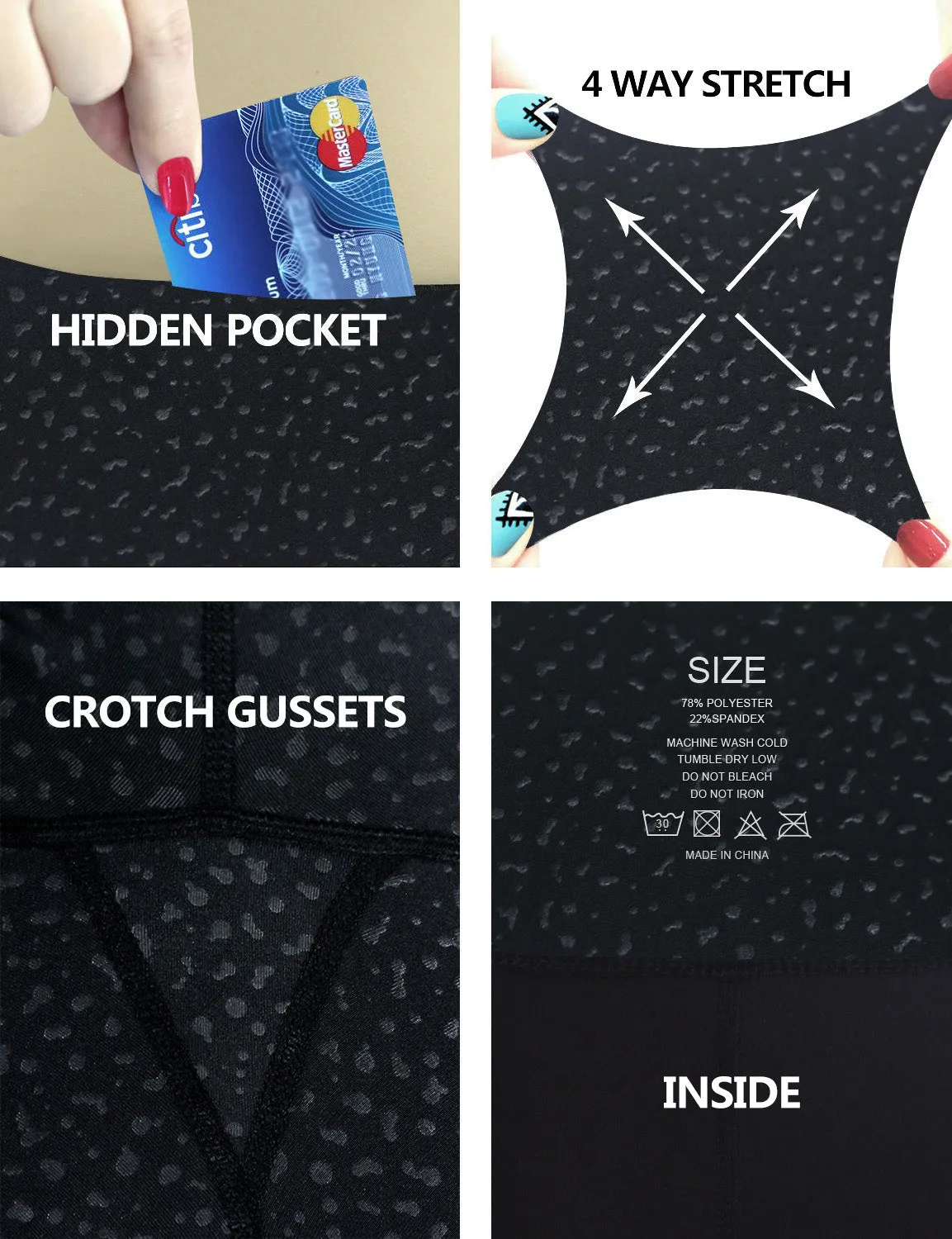 26" inseam 3D Printed Running Pants LEOPARD_Running