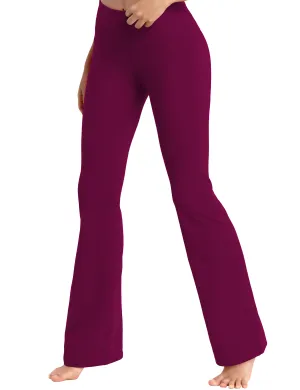 29" 31" 33" 35" 37" High Waist Bootcut Leggings Grapevine_yogastudio