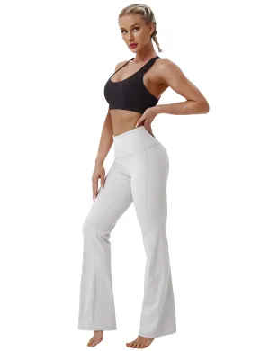 29" 31" 33" 35" 37" High Waist Bootcut Leggings Lightgray_Tall Size