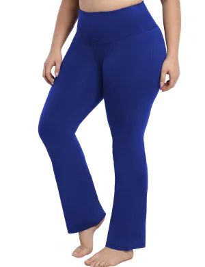 29" 31" 33" 35" 37" High Waist Bootcut Leggings Navy_Golf