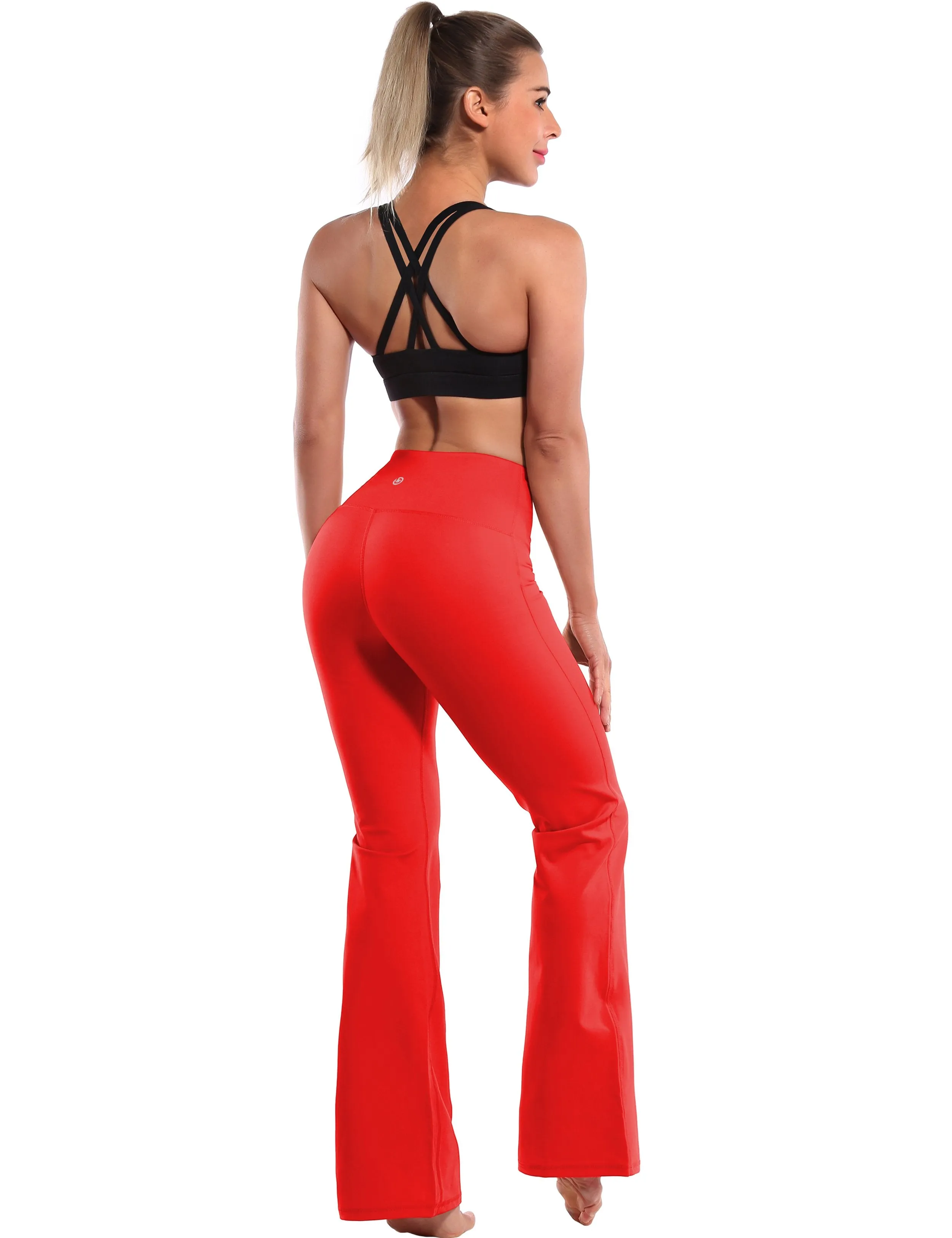 29" 31" 33" 35" 37" High Waist Bootcut Leggings Scarlet ins_Tall Size