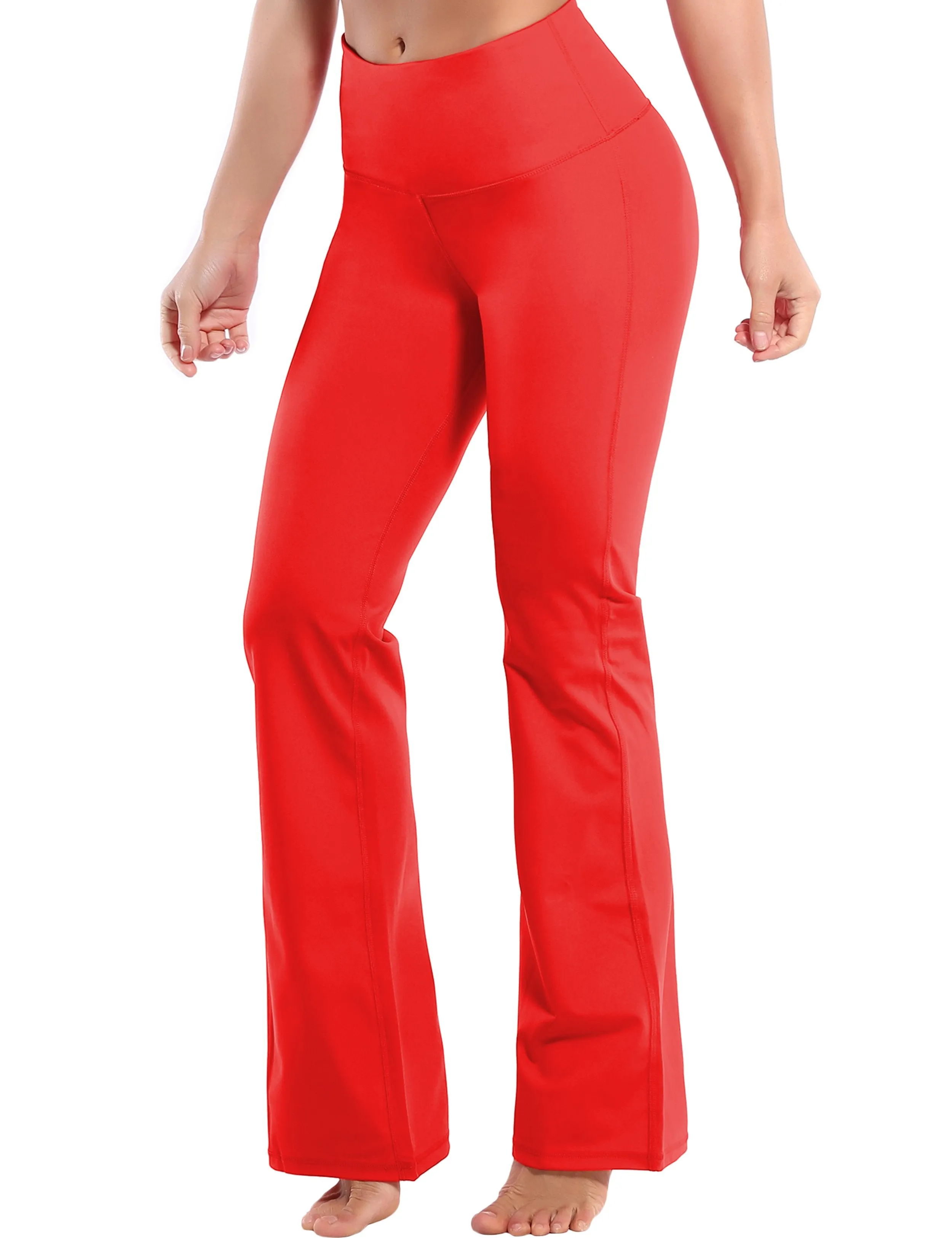 29" 31" 33" 35" 37" High Waist Bootcut Leggings Scarlet ins_Tall Size