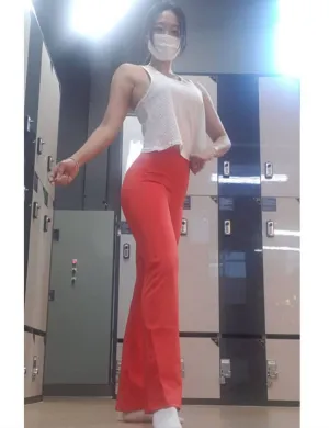29" 31" 33" 35" 37" High Waist Bootcut Leggings Scarlet ins_Tall Size
