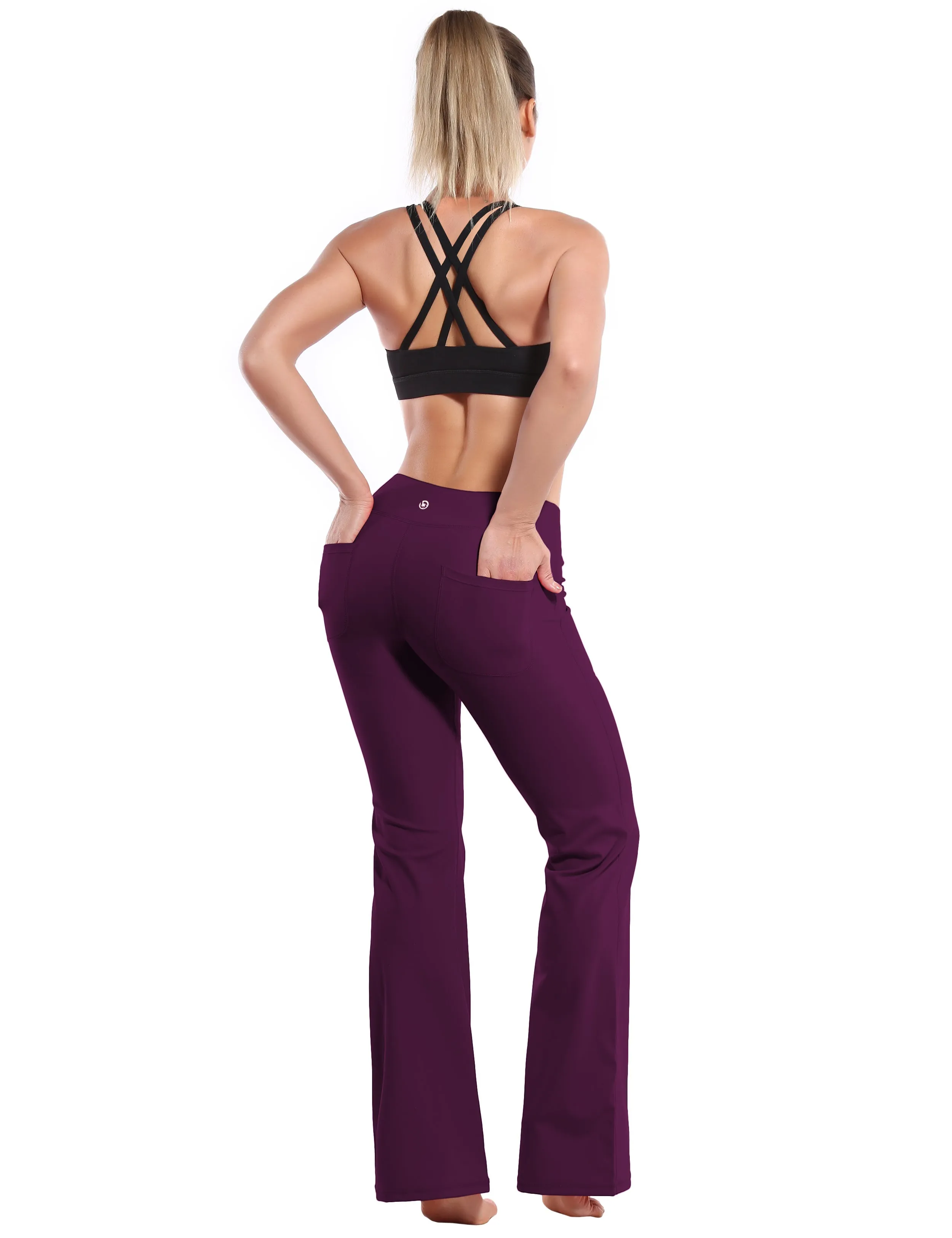 29" 31" 33" 35" Bootcut Leggings with Pockets grapevine_Biking