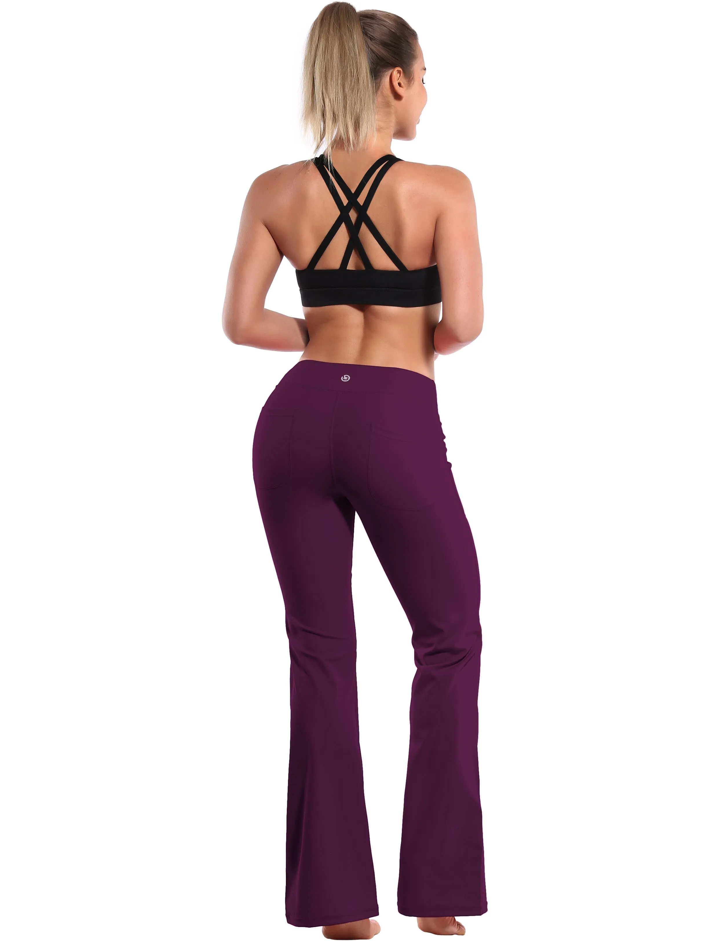 29" 31" 33" 35" Bootcut Leggings with Pockets grapevine_Biking