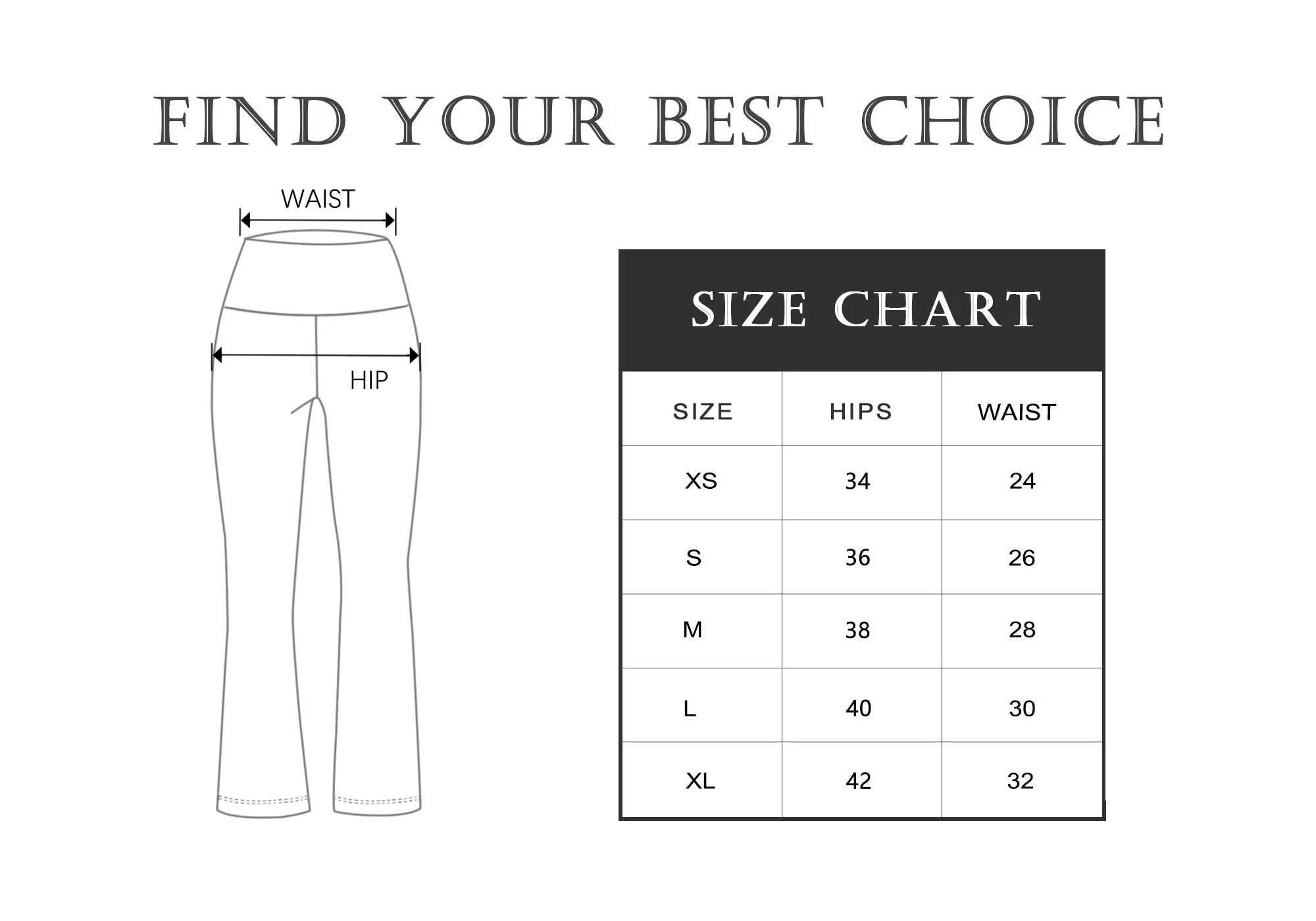 29" 31" 33" 35" Cotton Bootcut Leggings black_yogastudio