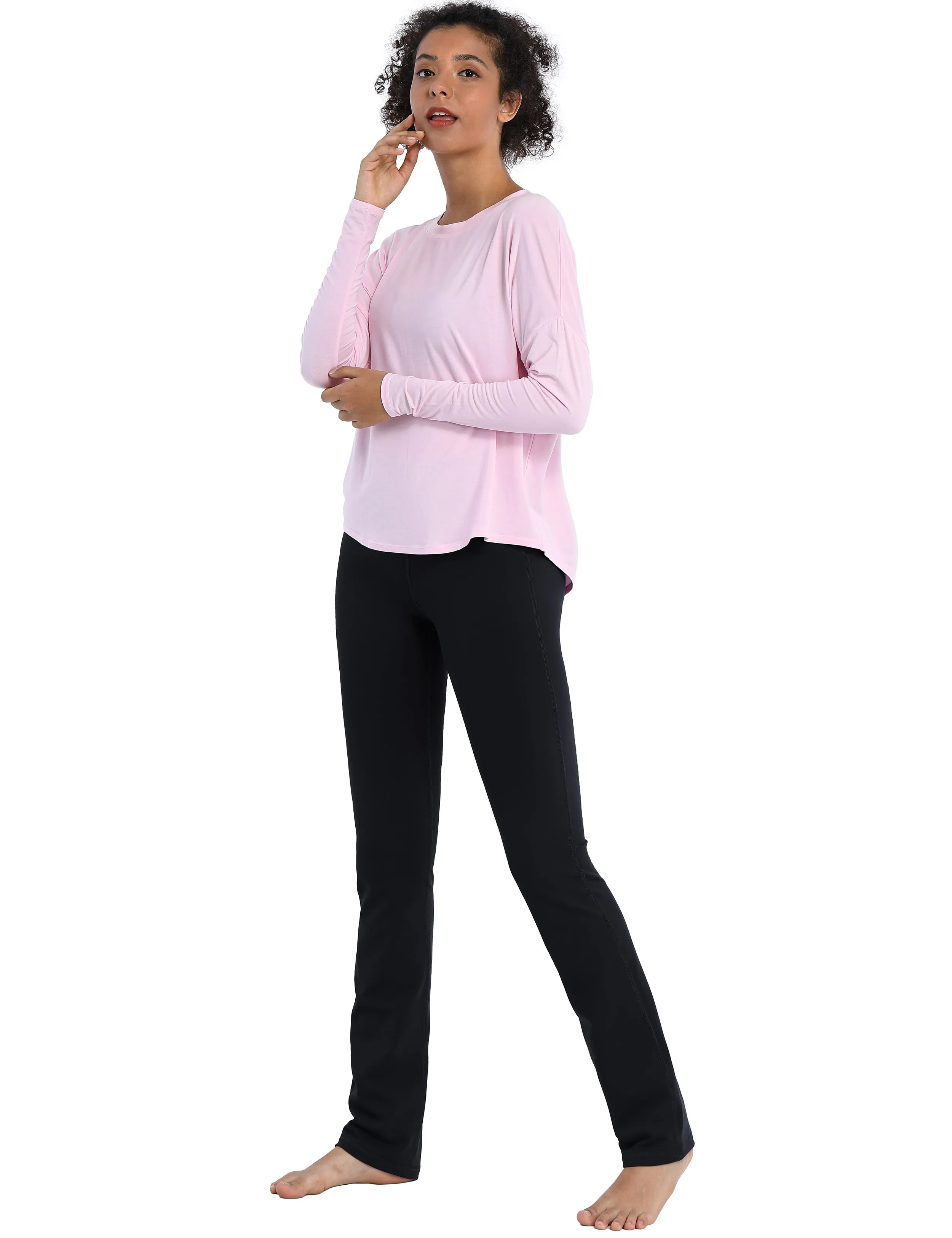 29" 31" 33" 35" Straight Leg Leggings black ins_Tall Size