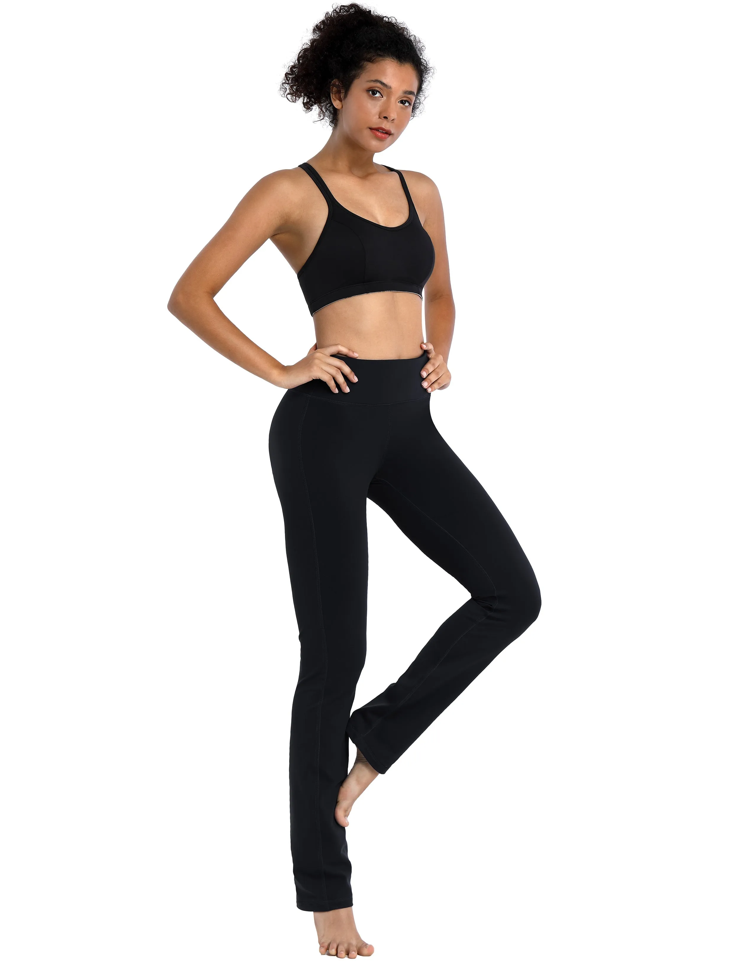 29" 31" 33" 35" Straight Leg Leggings black ins_Tall Size