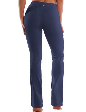 29" 31" 33" 35" Straight Leg Leggings graynavy_yogastudio