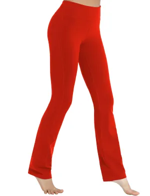 29" 31" 33" 35" Straight Leg Leggings scarlet_Golf