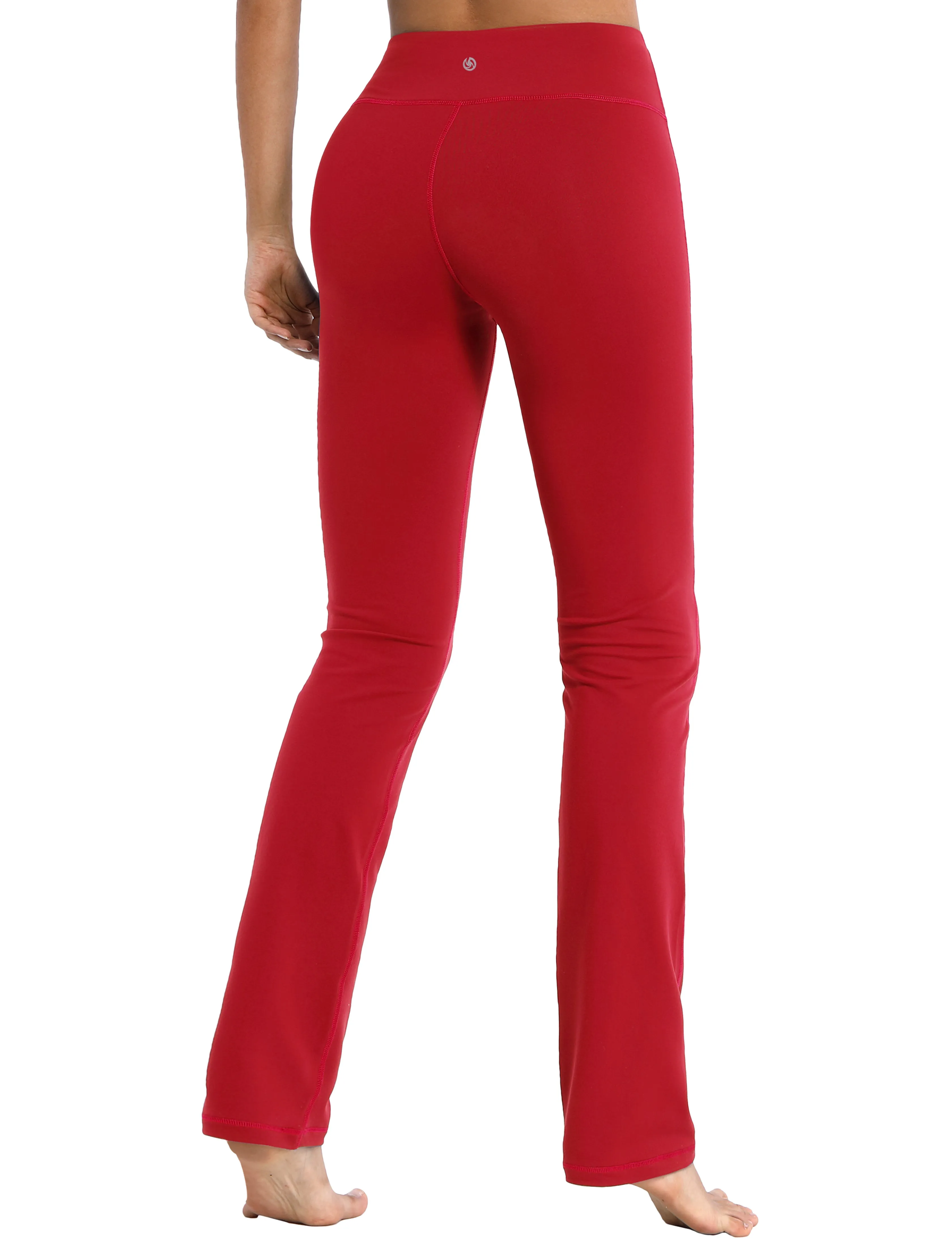 29" 31" 33" 35" Straight Leg Leggings scarlet_Tall Size
