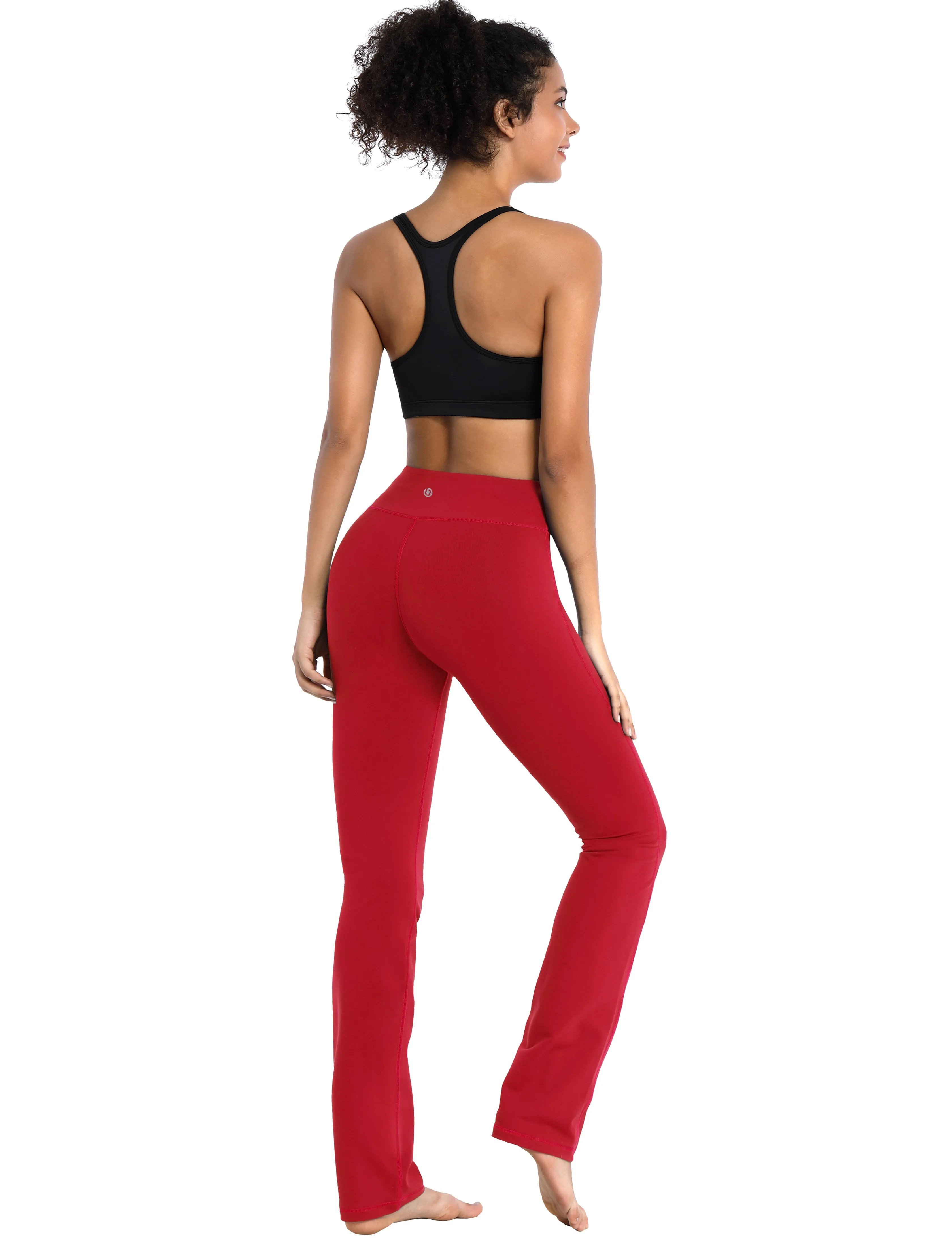 29" 31" 33" 35" Straight Leg Leggings scarlet_Tall Size