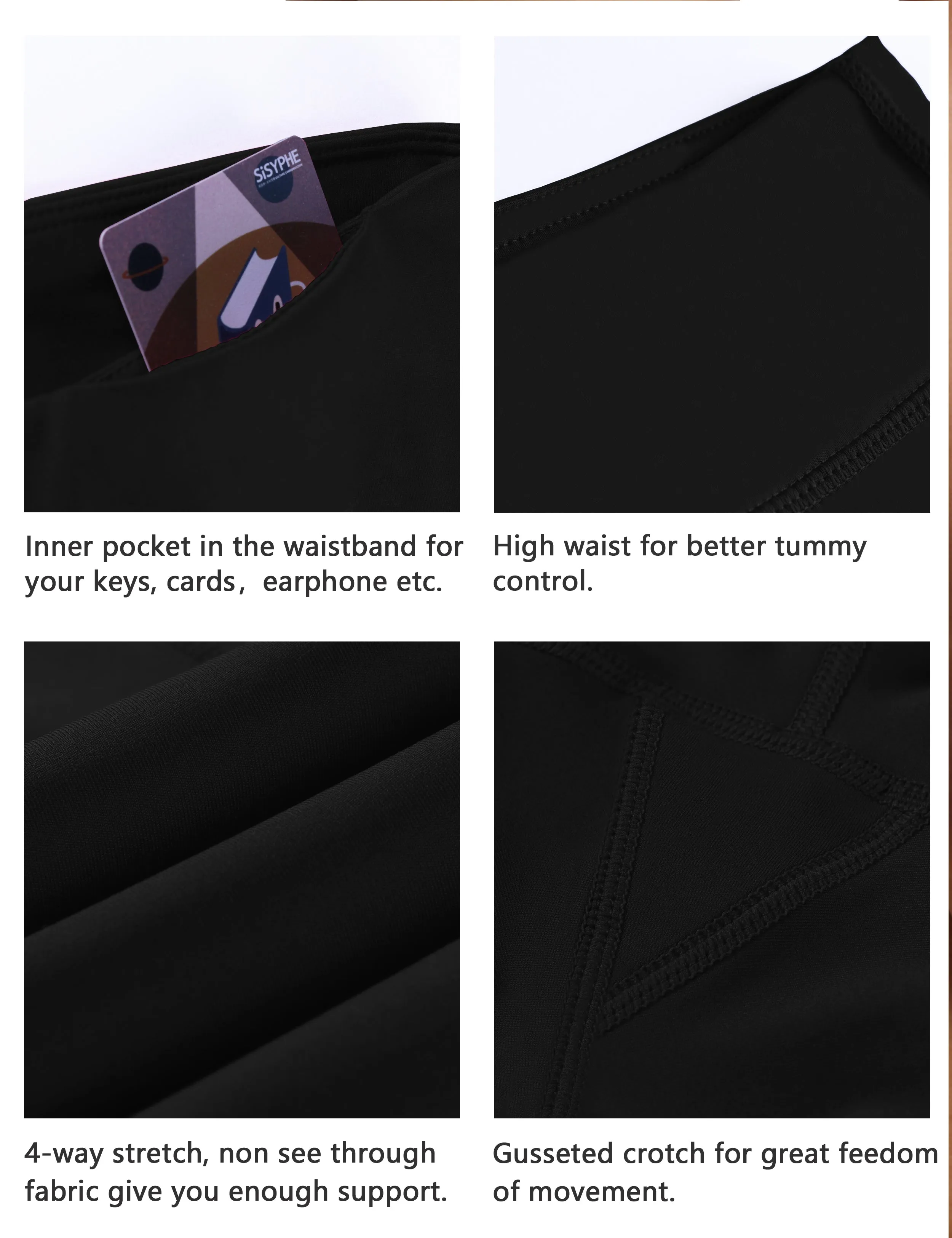 4" Golf Shorts black_Golf