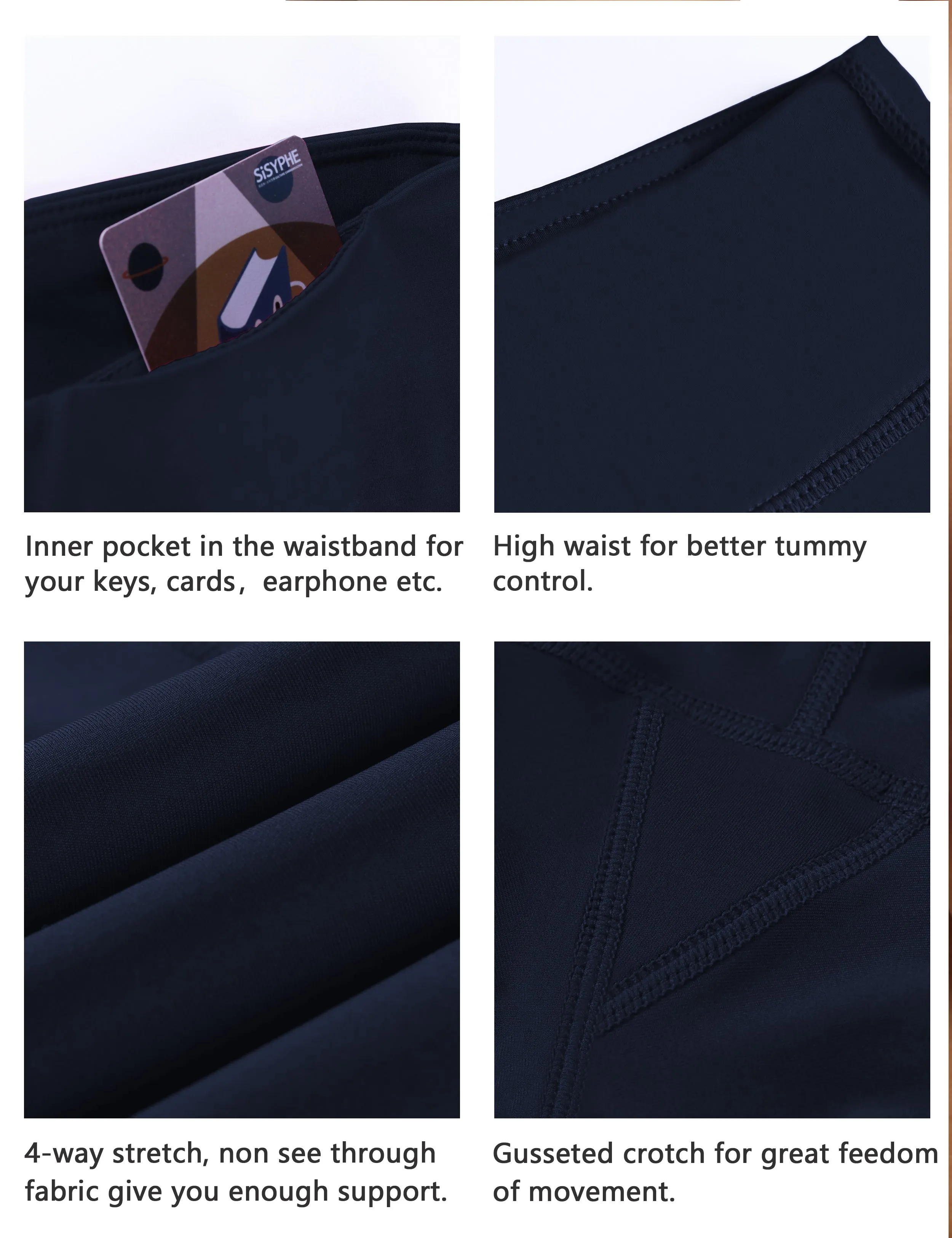 4" Jogging Shorts darknavy_Jogging