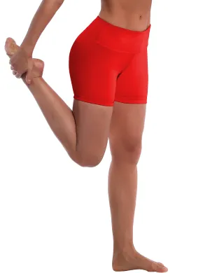 4" yogastudio Shorts scarlet_yogastudio