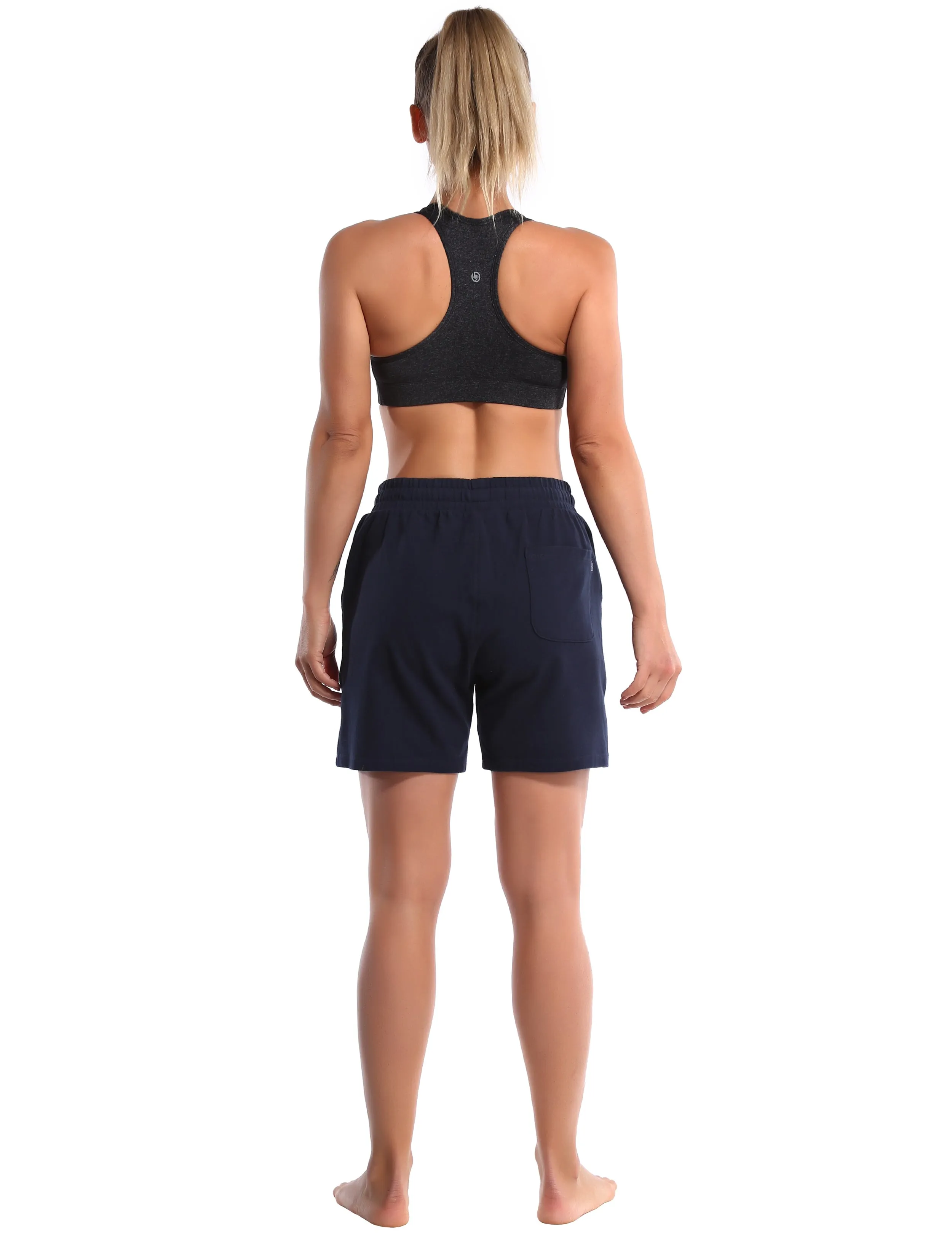 5" Joggers Shorts darknavy_Pilates