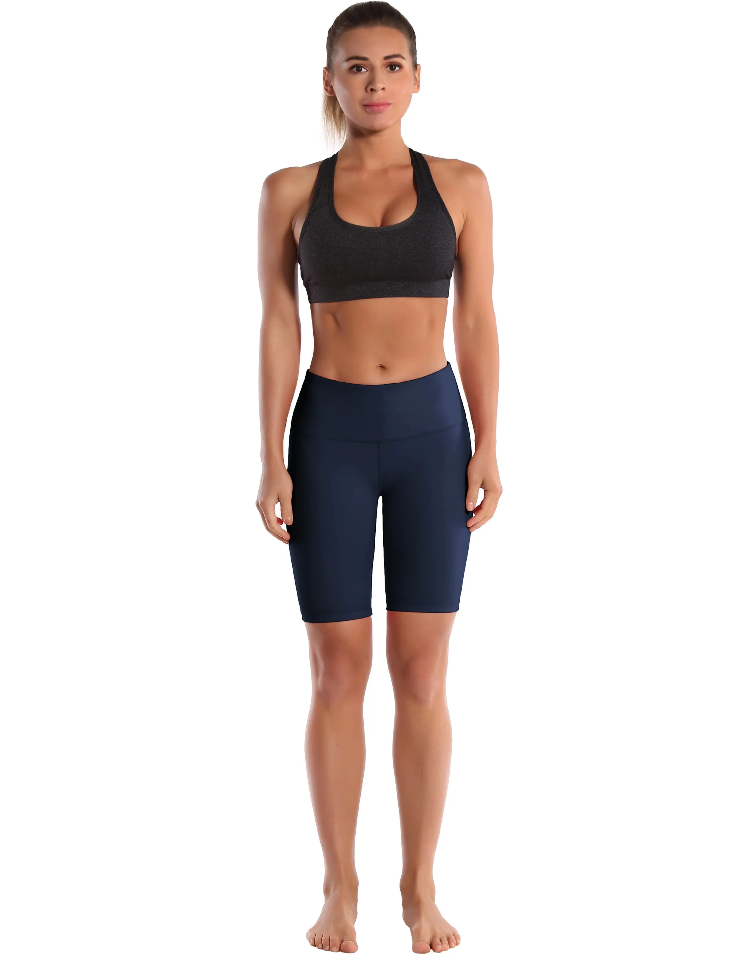 8" High Waist Golf Shorts darknavy ins_Golf