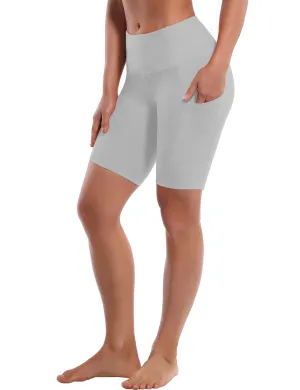 8" Side Pockets Golf Shorts lightgray_Golf