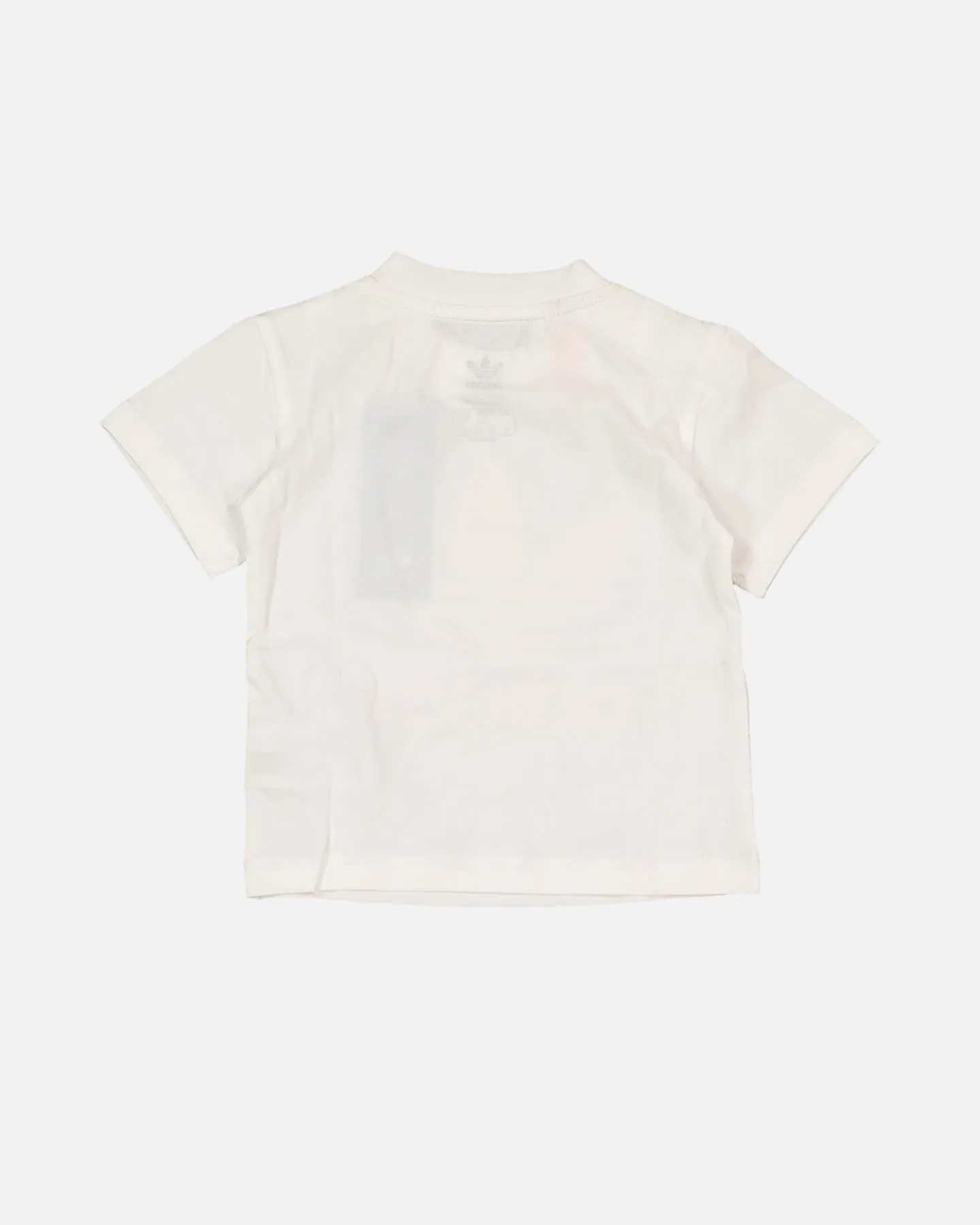 Adidas Infants' Trefoil Shorts Tee Set White/Bliss Pink
