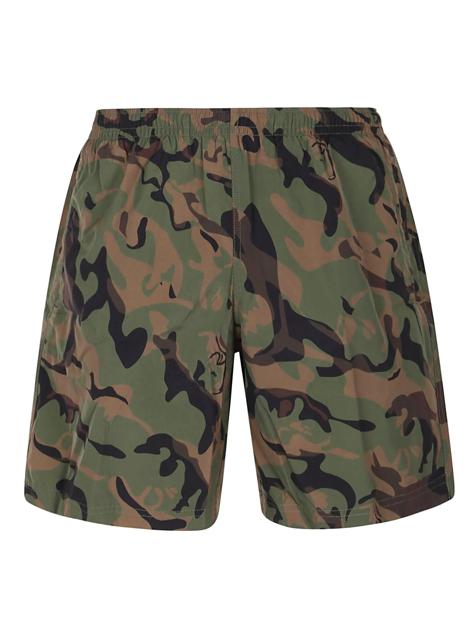 Alexander McQueen Camouflage Printed Straight Leg Swim Shorts