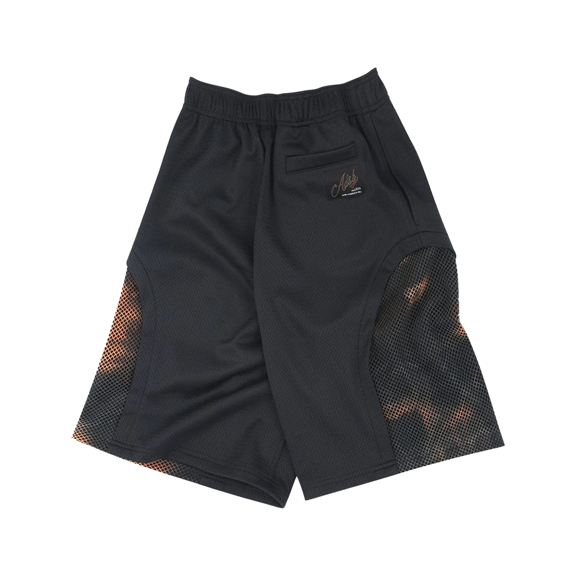 Andersson Bell Unisex Double Paneled Mesh Shorts Black APA817U