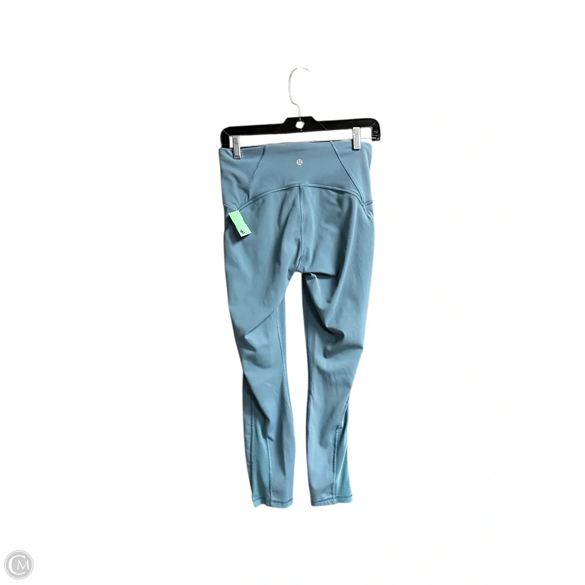 Athletic Leggings By Lululemon In Blue, Size: M