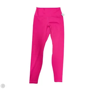 Athletic Leggings By Lululemon In Pink, Size: 8