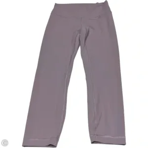 Athletic Leggings By Lululemon In Purple, Size: 0