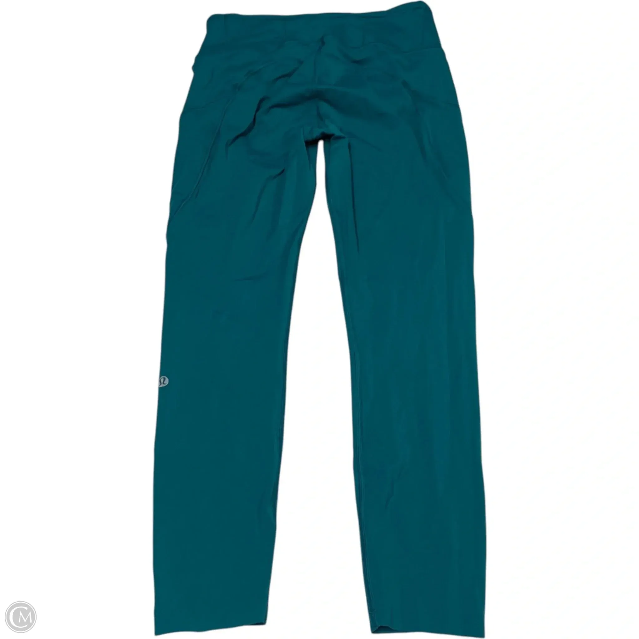Athletic Leggings By Lululemon In Teal, Size: M