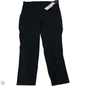 Athletic Leggings Capris By Lululemon In Black, Size: M