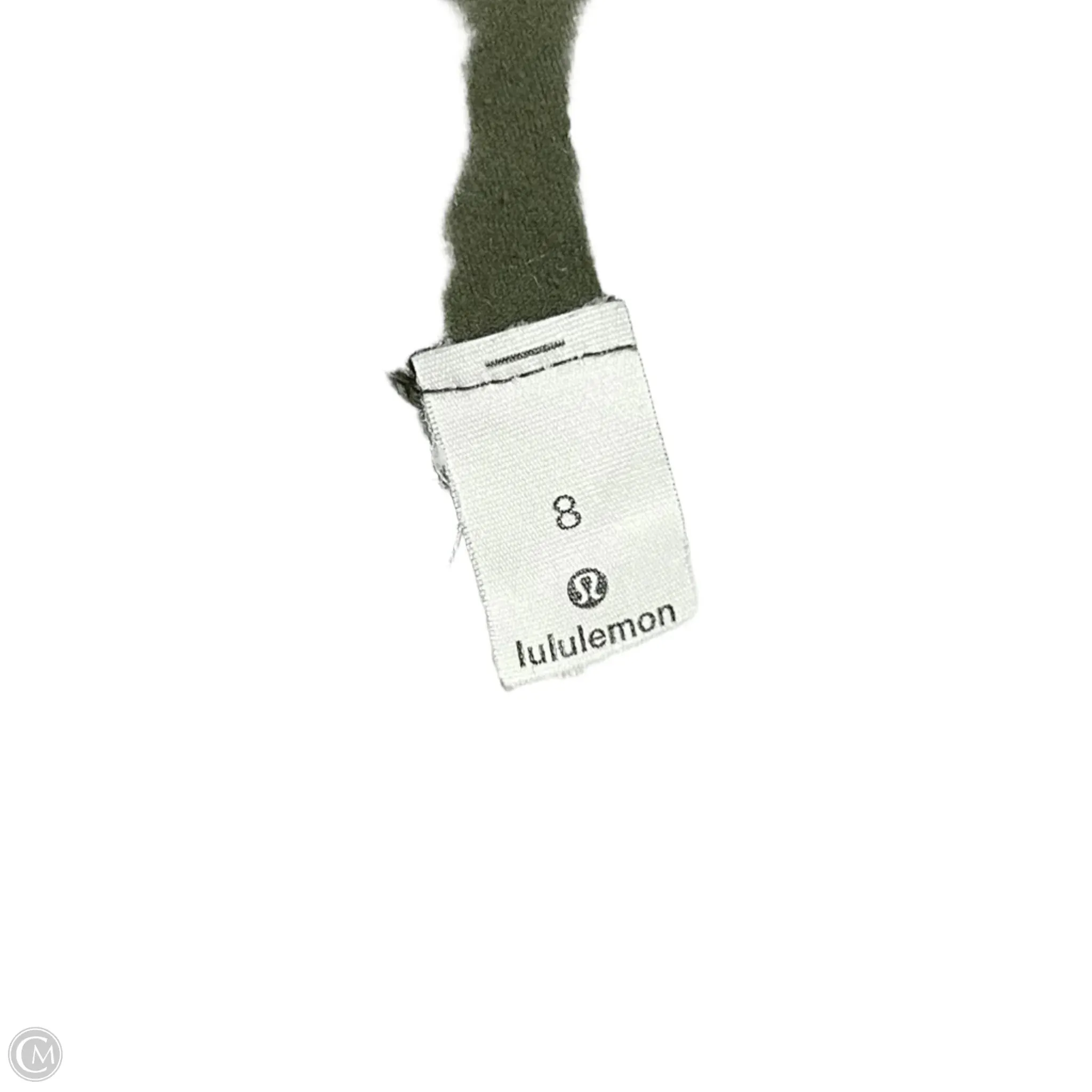 Athletic Leggings Capris By Lululemon In Green, Size: M