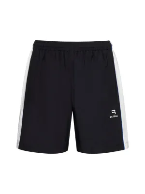 Balenciaga Logo Printed Track Shorts