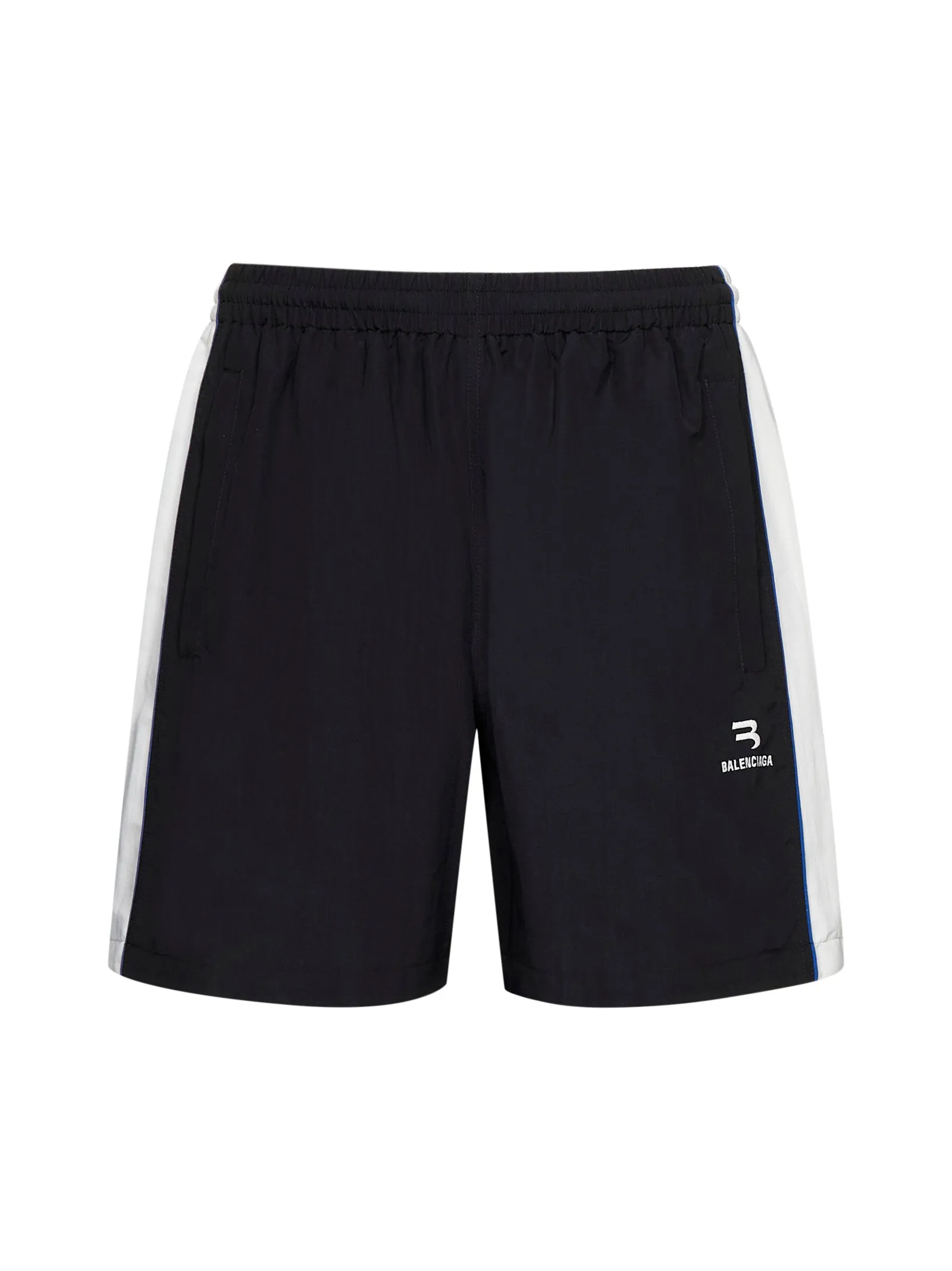 Balenciaga Logo Printed Track Shorts