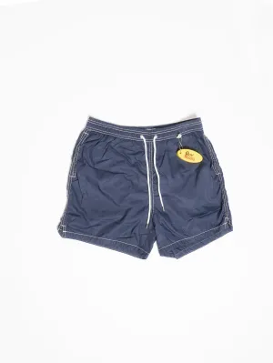 Blue swim shorts