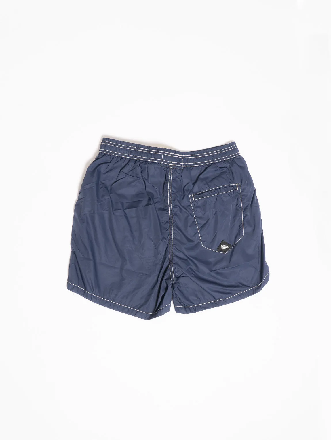 Blue swim shorts