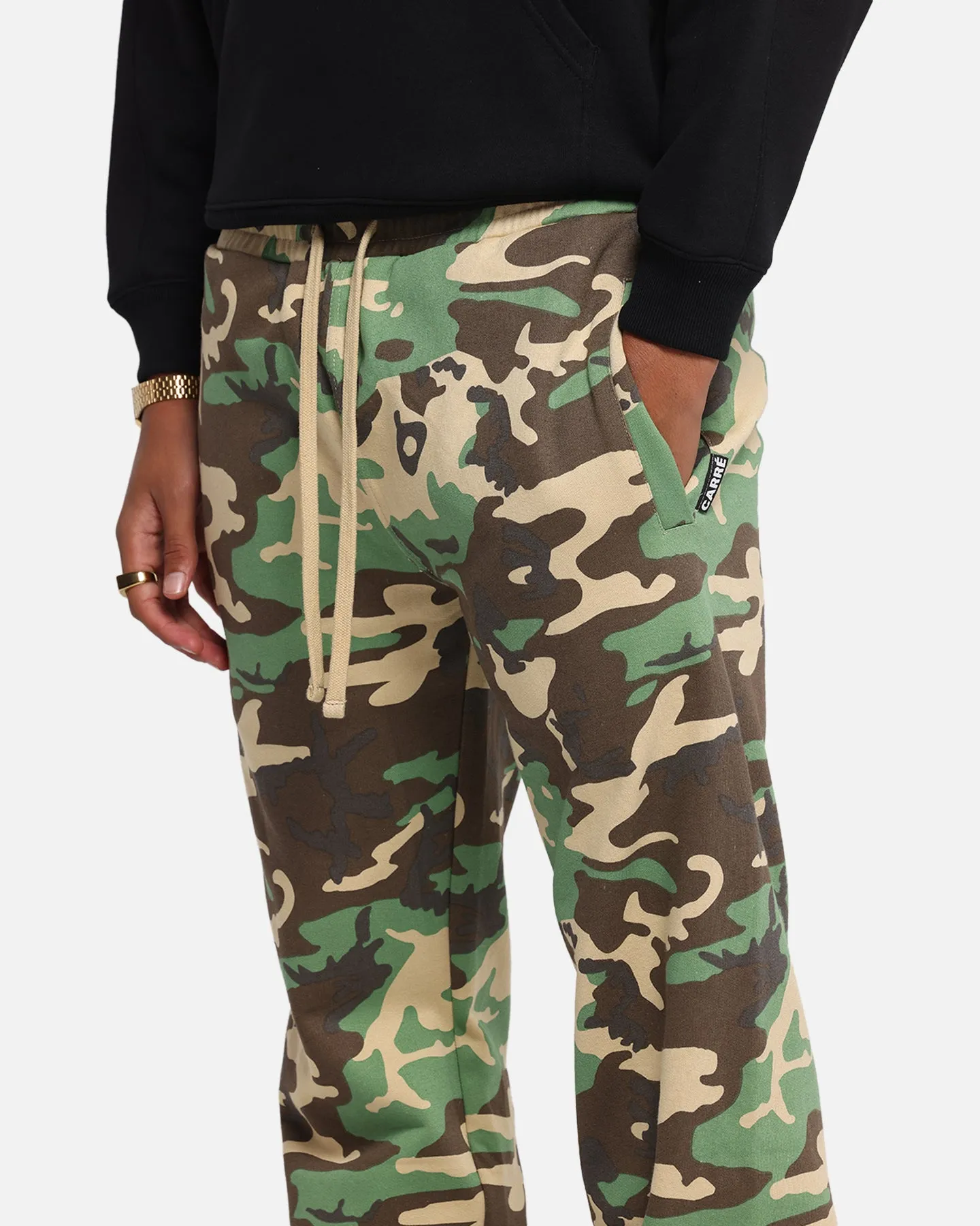 Carré Blanc Sweatpants Woodland Camo