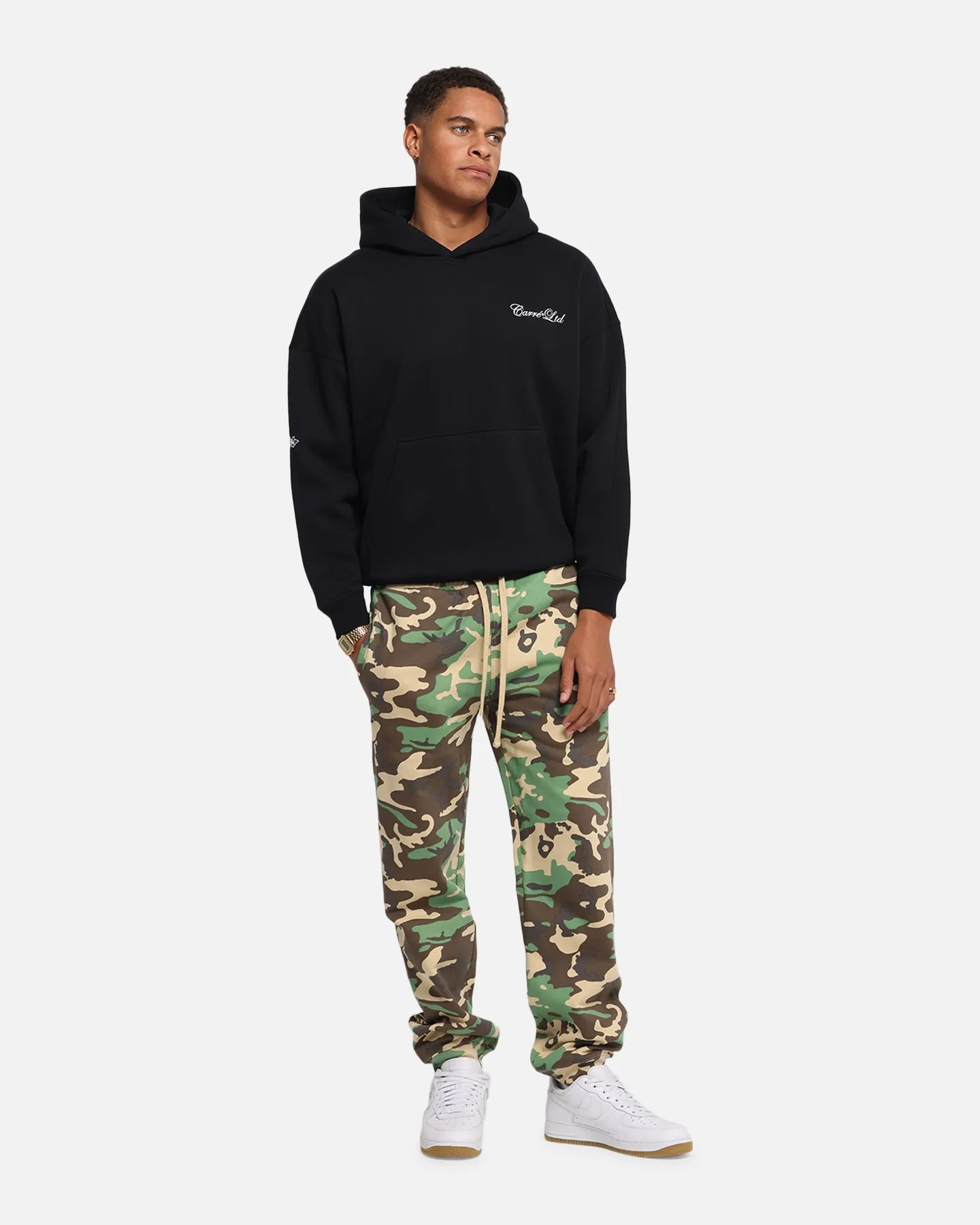 Carré Blanc Sweatpants Woodland Camo