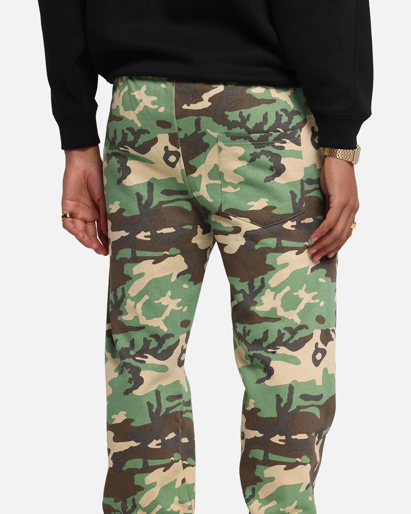 Carré Blanc Sweatpants Woodland Camo