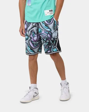 Carré X Kenny Scharf Krunch Time Ball Shorts Black