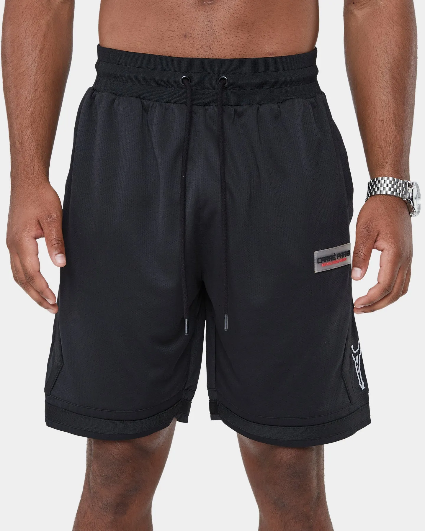 Carre Reflective Champs Ball Shorts Black/Reflective
