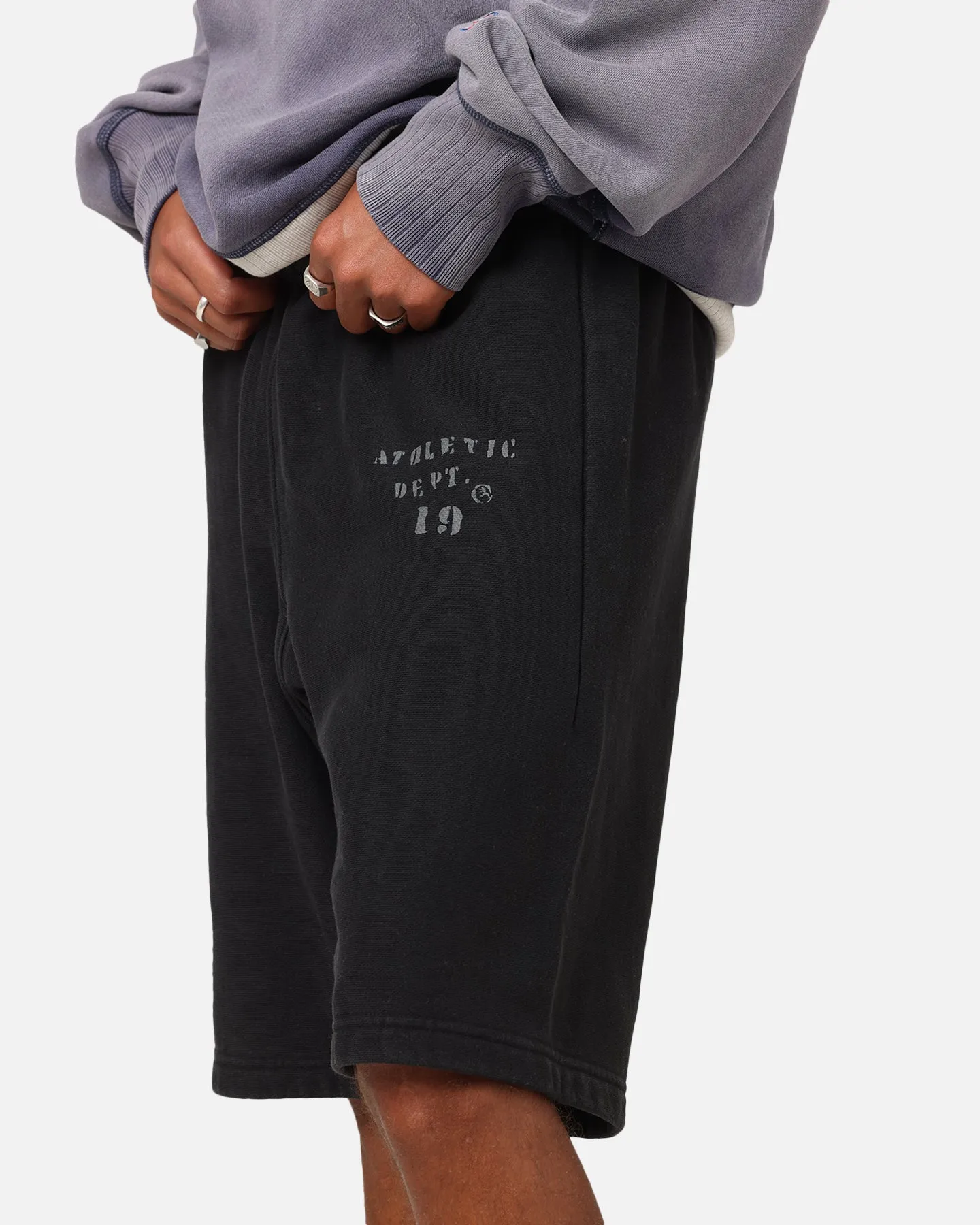 Champion 50's RW Fleece Shorts Black