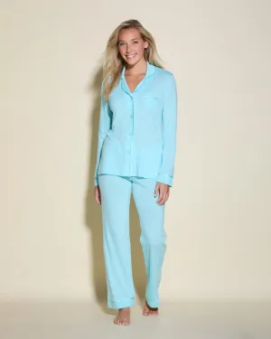 Conjunto De Pijama Con Camisa De Manga Larga Y Pantalones