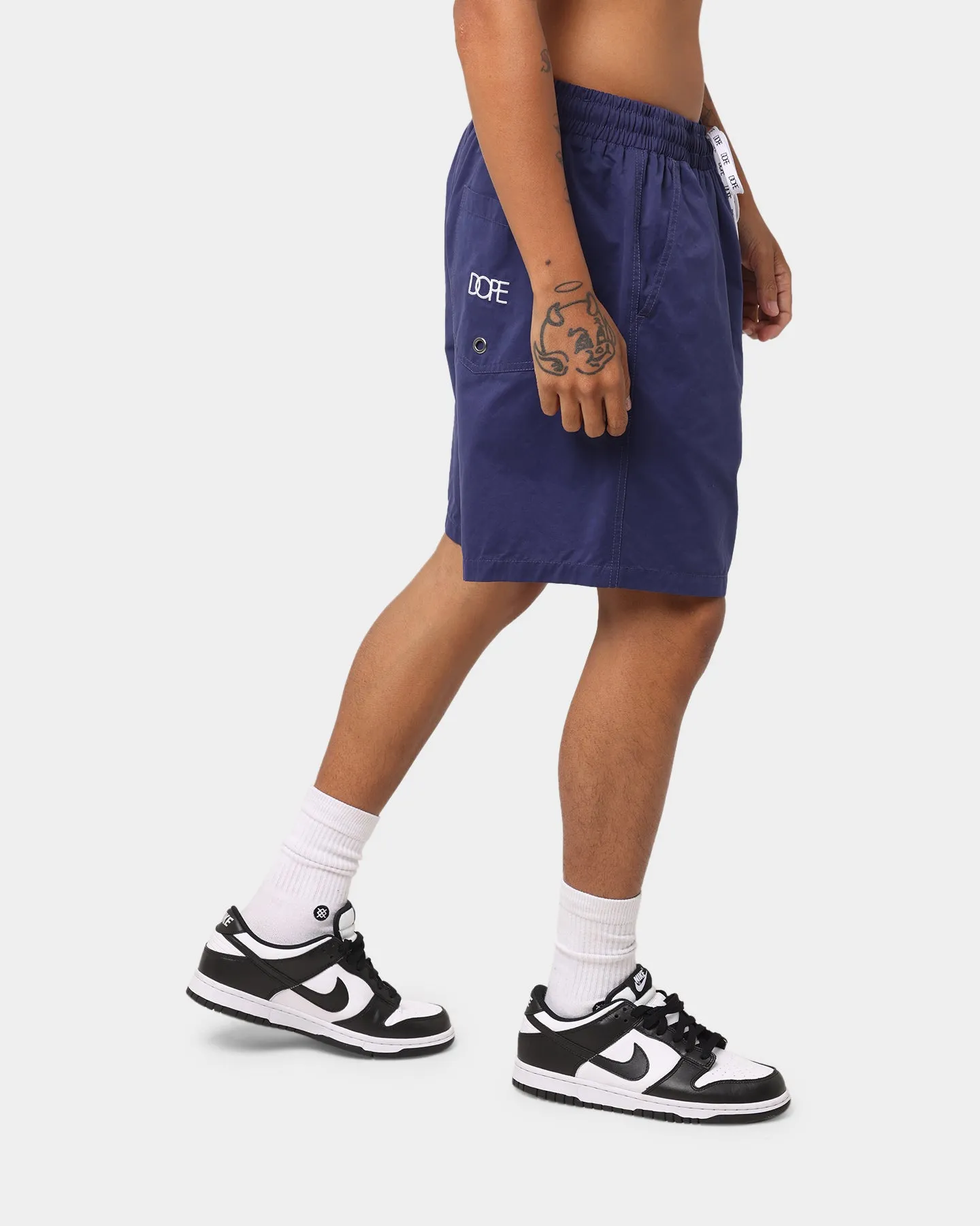 Dope Rinse Shorts Navy