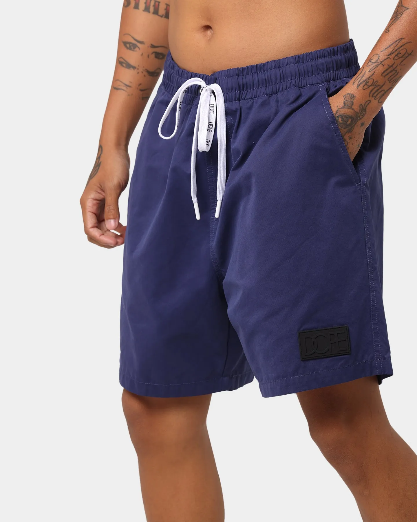 Dope Rinse Shorts Navy