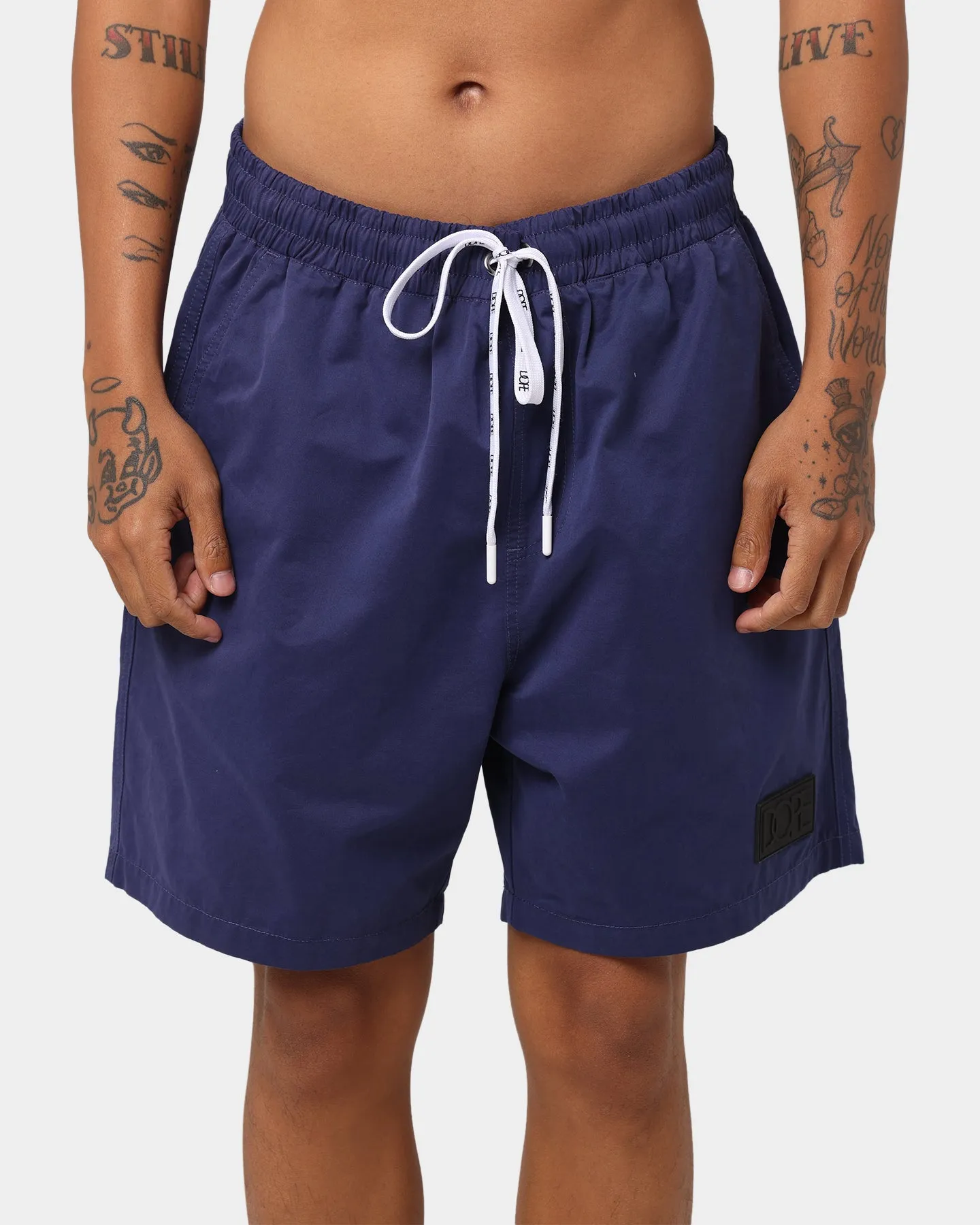 Dope Rinse Shorts Navy
